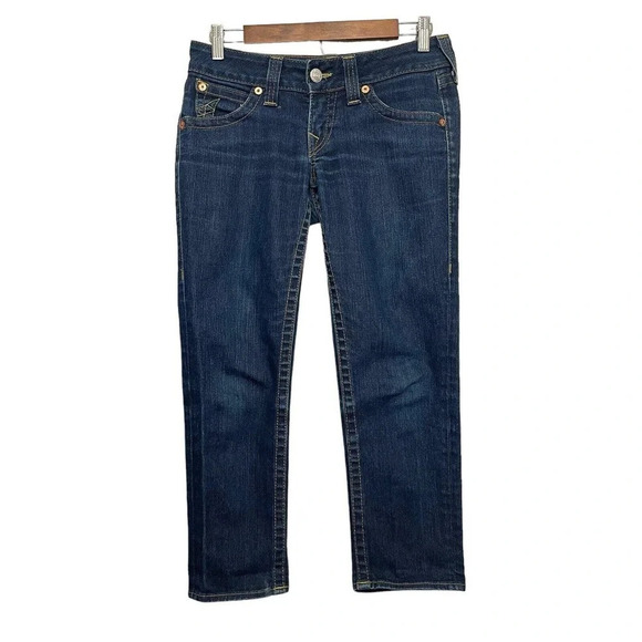 True‎ Religion Skinny Jeans Size 27 Low Rise Stretch Denim USA - Picture 8 of 8